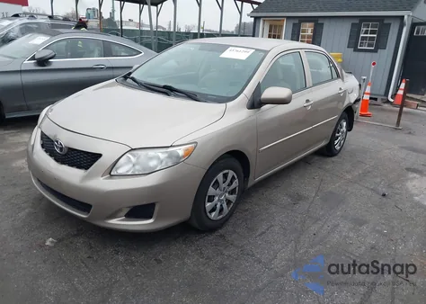 2010 Toyota Corolla Le из США, поврежденный, VIN 2T1BU4EE9AC527356